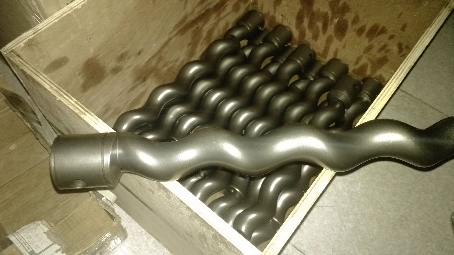 grc设备螺杆泵配件 螺杆泵橡胶套定子转子 砂浆喷涂机灰浆机配件