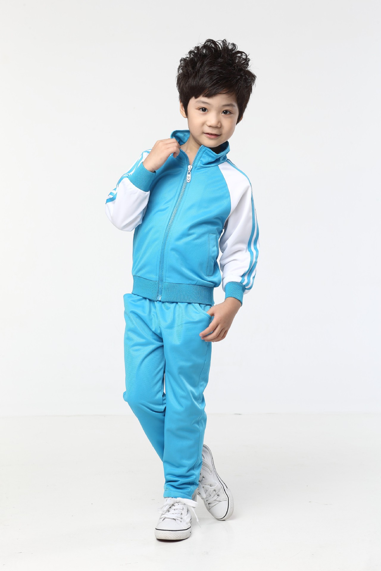 厂家直销 新款幼儿园园服 学生校服2014时尚新款 6005