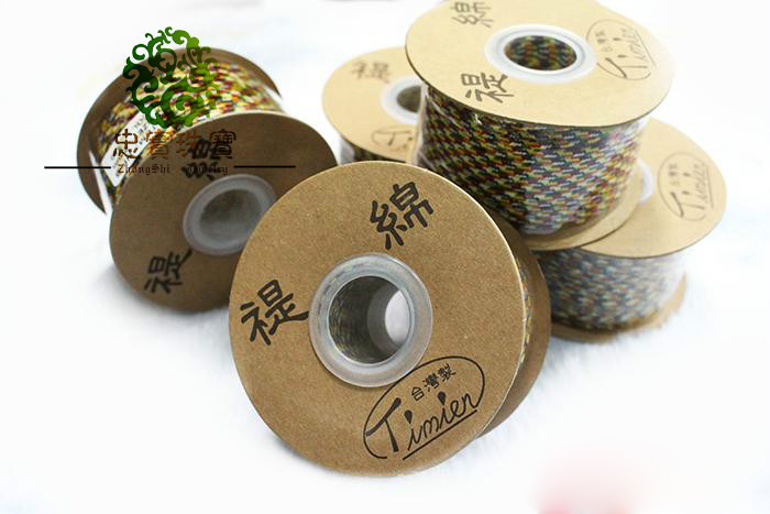 现货供应1mm七彩玉线 a玉线 七彩色 彩虹色diy饰品编织绳子详情