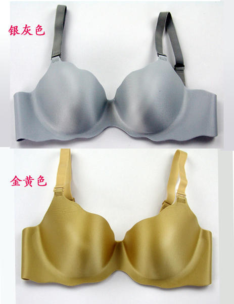 淘工厂贴牌加工氨纶国际代工品质一片式无痕内衣文胸