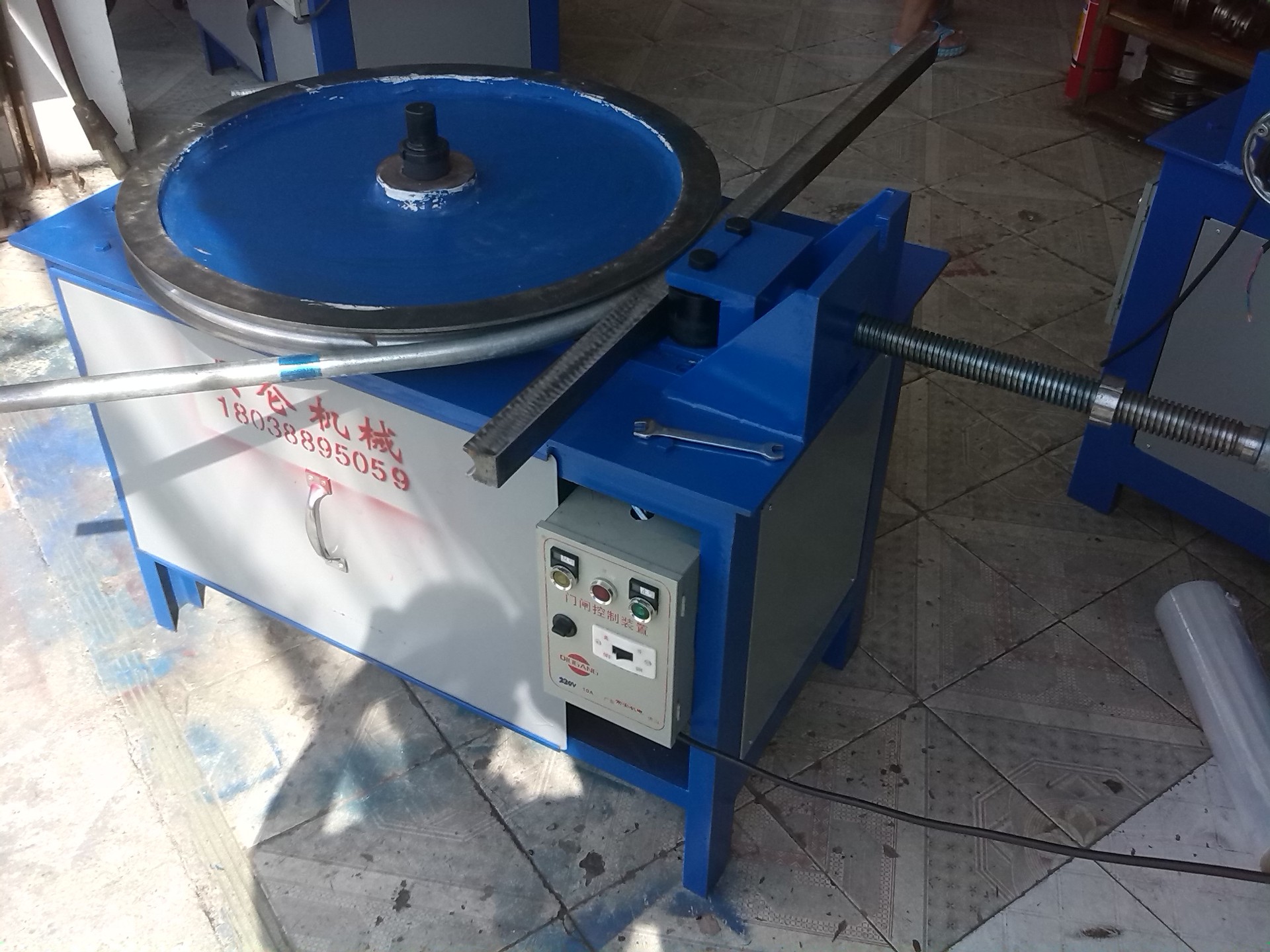 电动平台弯管机加长型弯管机