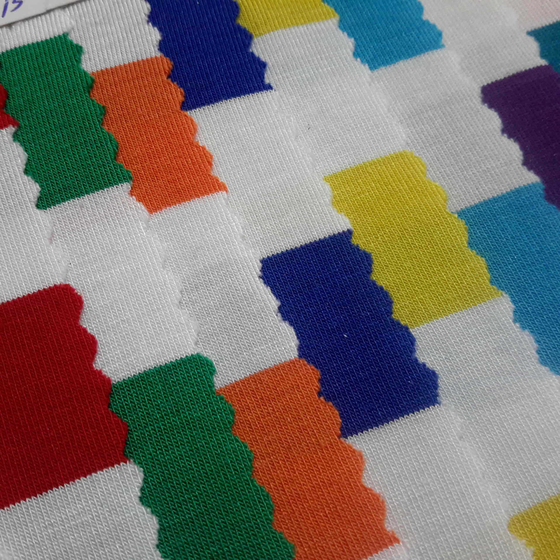 40s 兰精人棉色织针织布 条纹 涤棉汗布 高档童装t恤针织面料