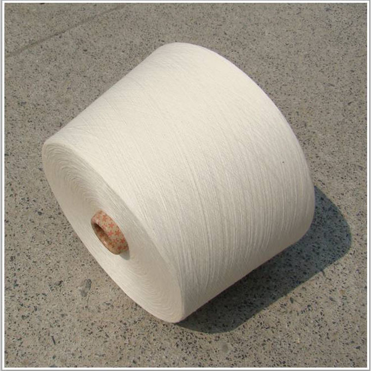 生产定制10s本白全棉纱纺织棉线再生纱线手套纱