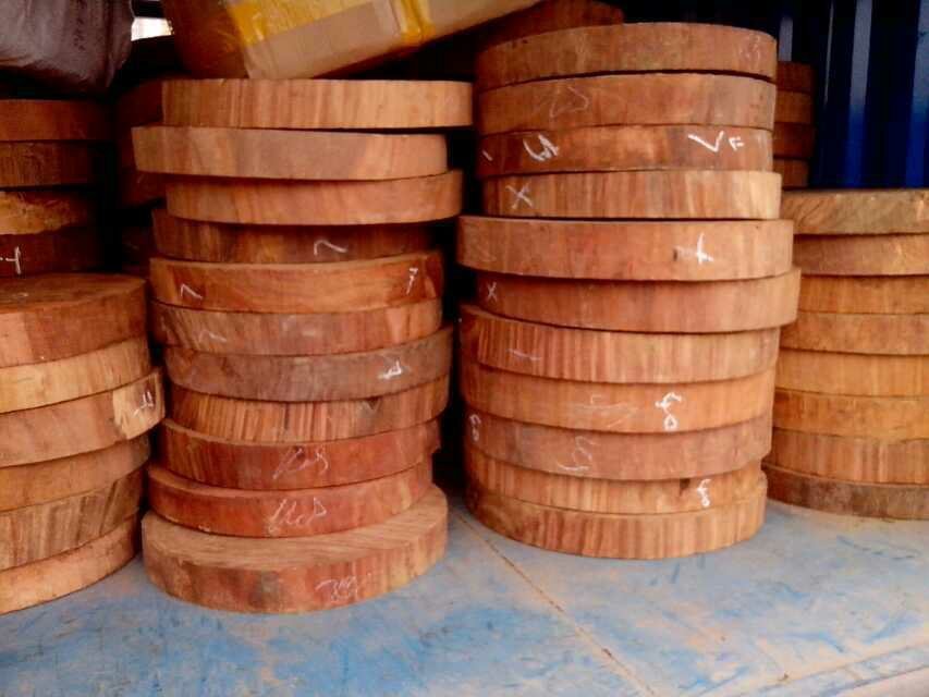 厂家直销 越南进口蚬木(铁木)砧板:无胶水,无拼接,硬如钢,无木心,不起