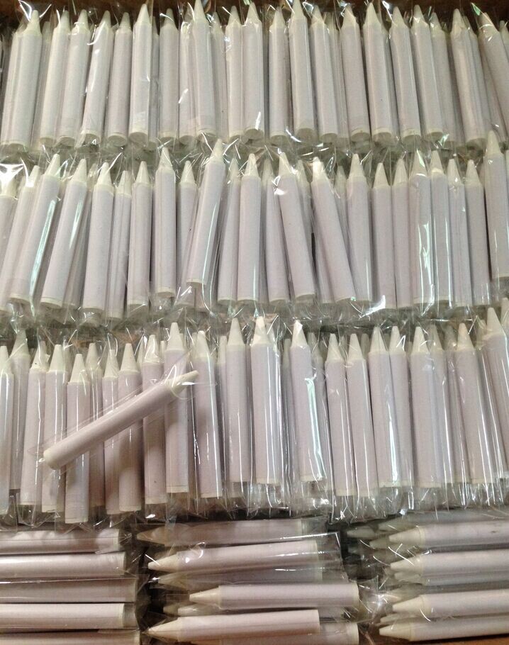 学生用环保无毒白色中蜡笔