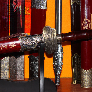 龙泉宝剑 太极剑 达摩剑 镇宅辟邪 桃木风水宝剑 装饰剑未开刃