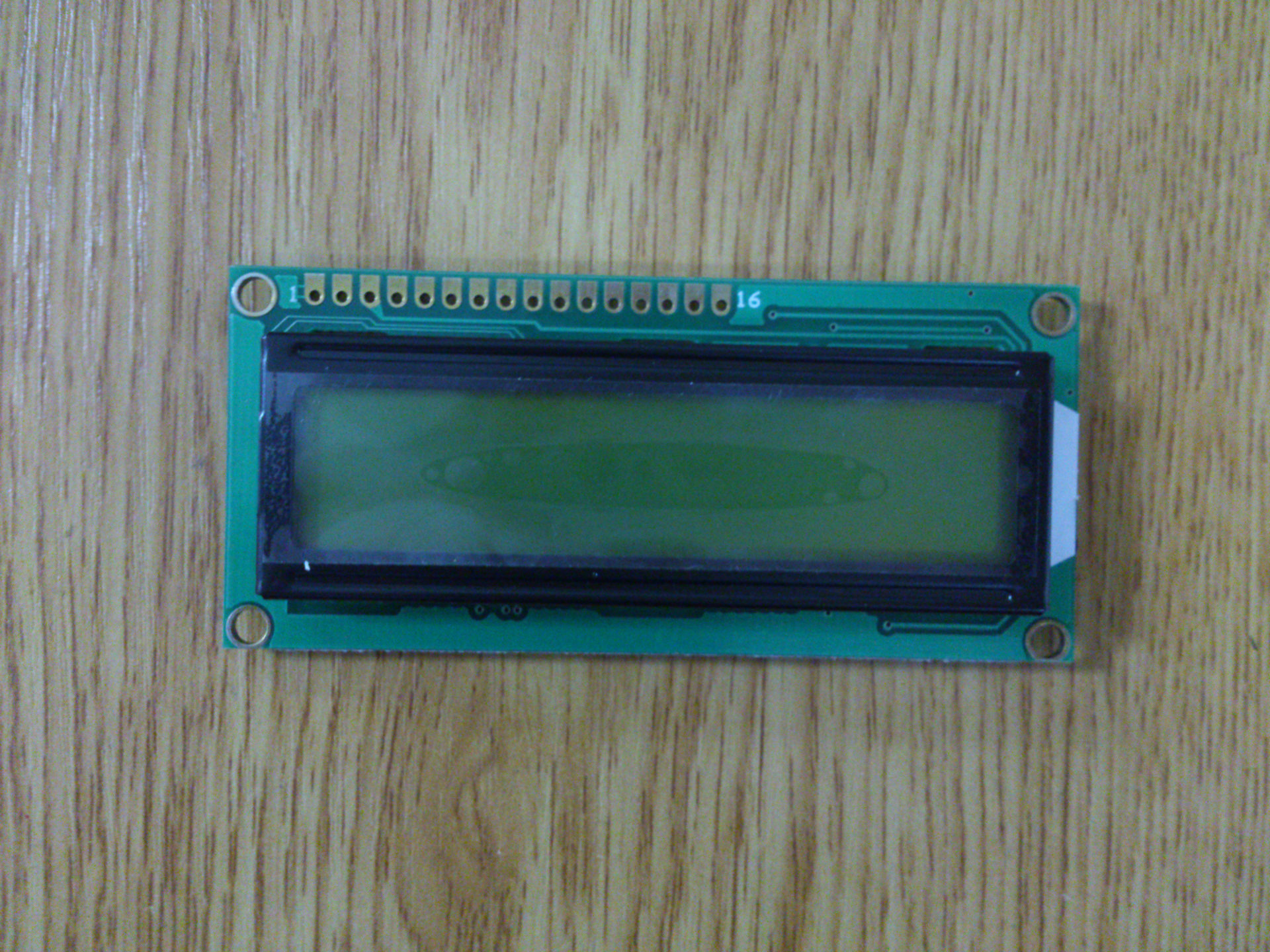 1602单色液晶显示屏