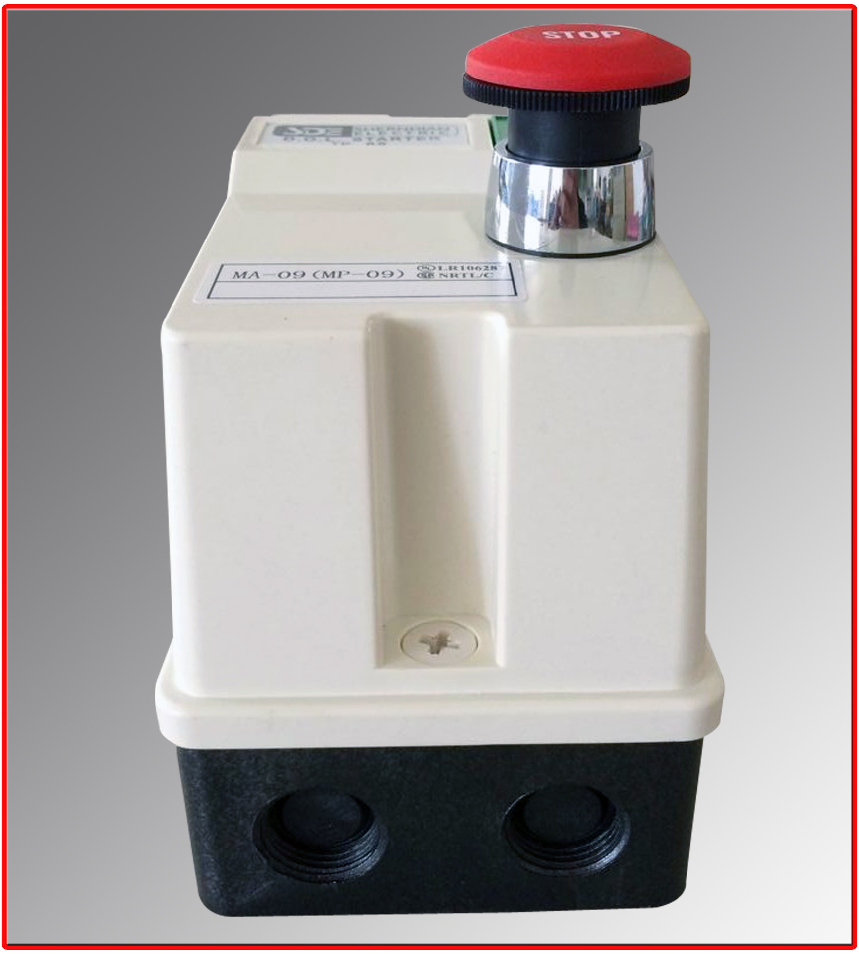 sde神电电机 磁力启动开关 过载缺相保护急停按钮开关 防水防尘型