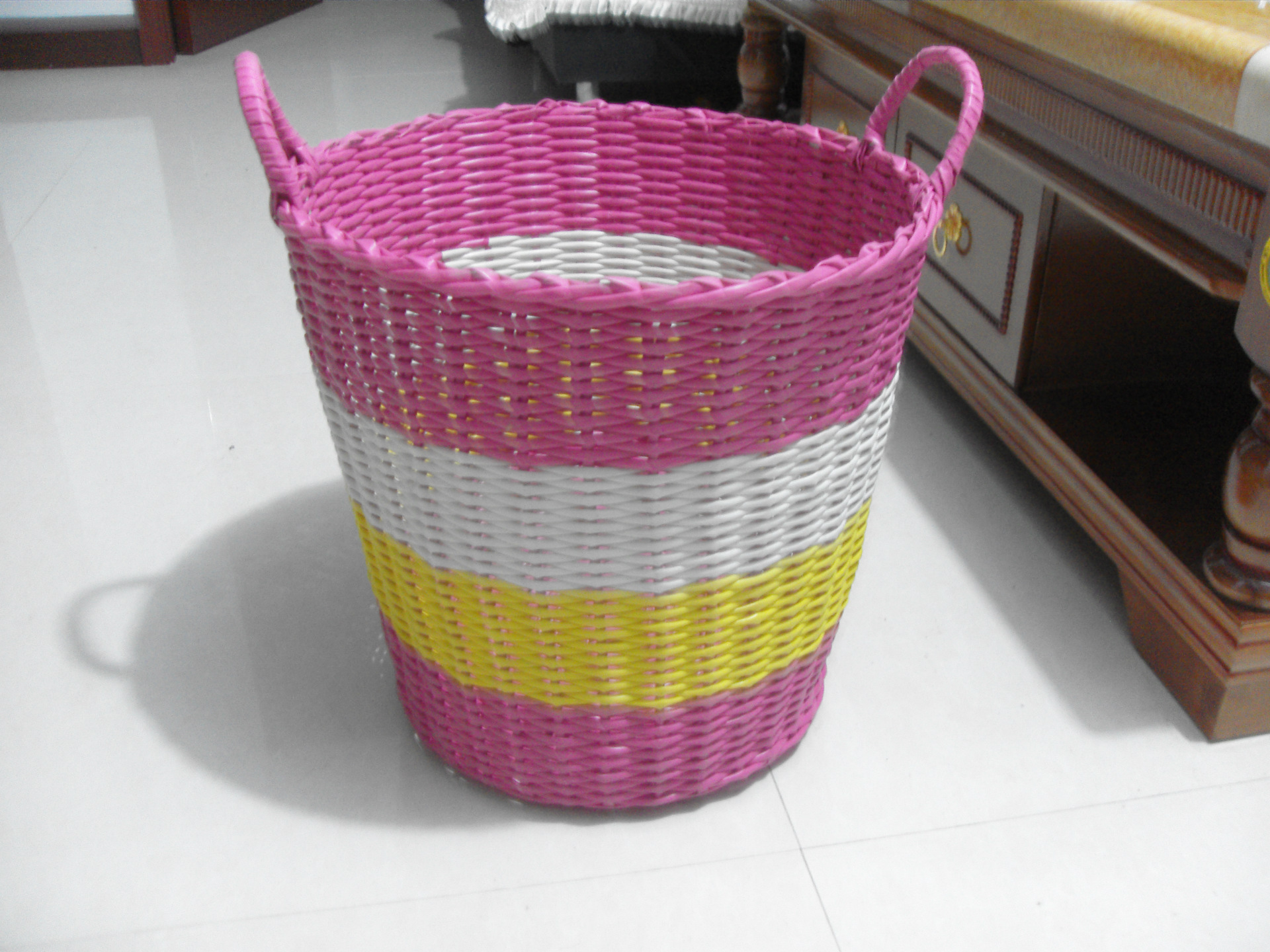    【宝贝介绍】   材质:pvc塑料管编织