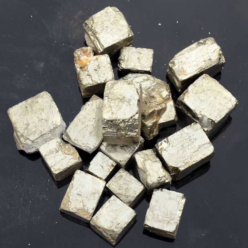 【厂价直销】批发供应纯天然硫铁矿原石裸石 稳定柔和(100g包)