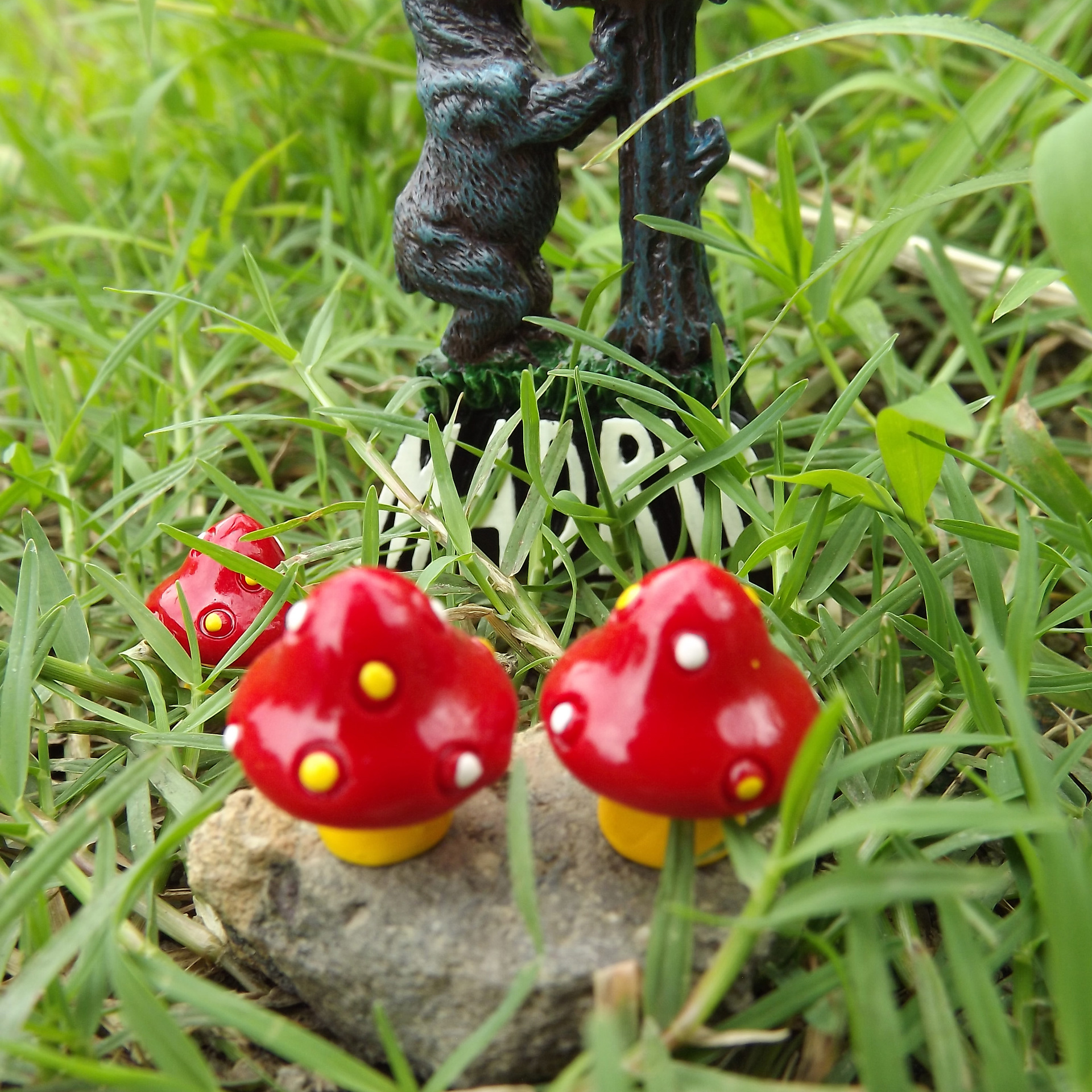 树脂配件 立体蘑菇 多肉微景观摆件