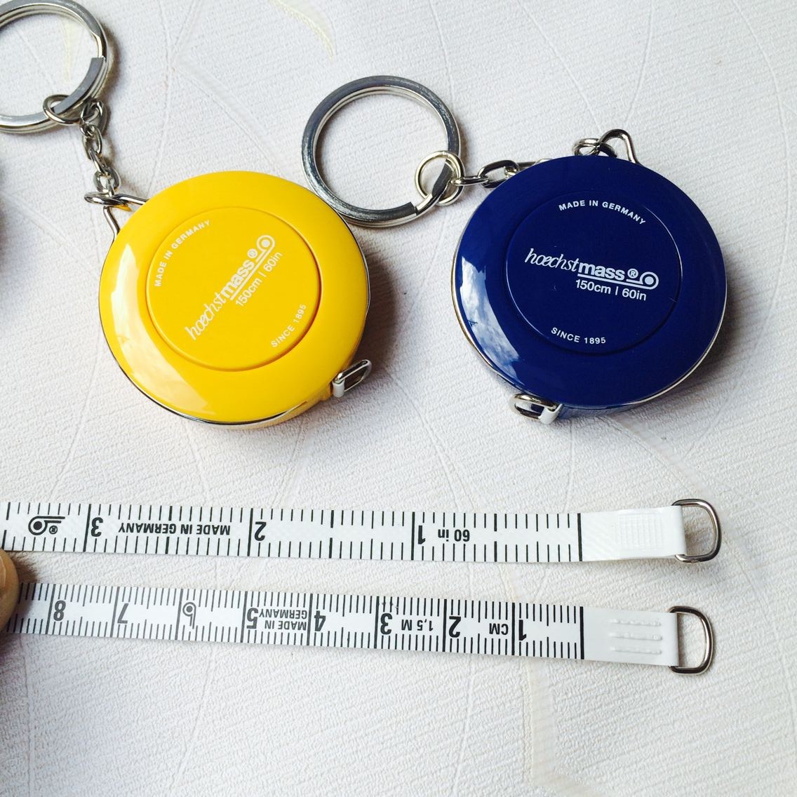 5米卷尺 吊链拉尺 公英制双面皮尺 量衣尺