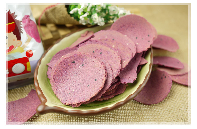 45g张君宝小弟弟紫薯巧克力圈图片_7