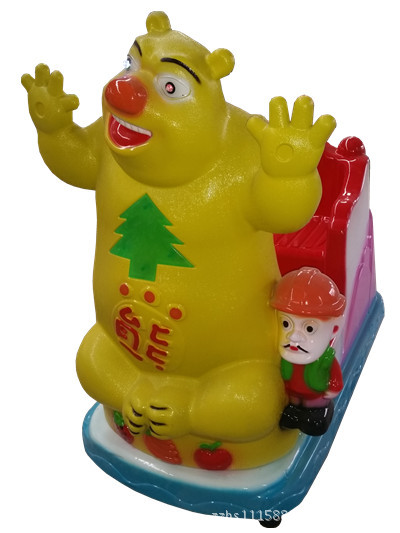 厂家供应特价熊大摇摆机 防盗型摇摇车 超市摇摆车 儿童游艺设施