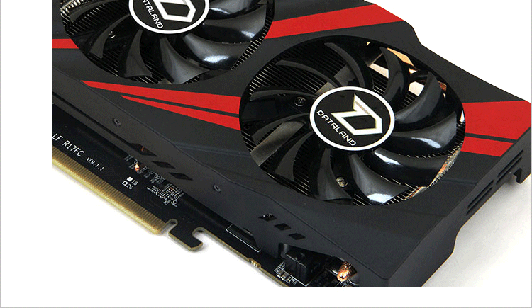 迪兰恒进hd7870 国际版2g 频率1030/4800 gddr5 256bit 全新