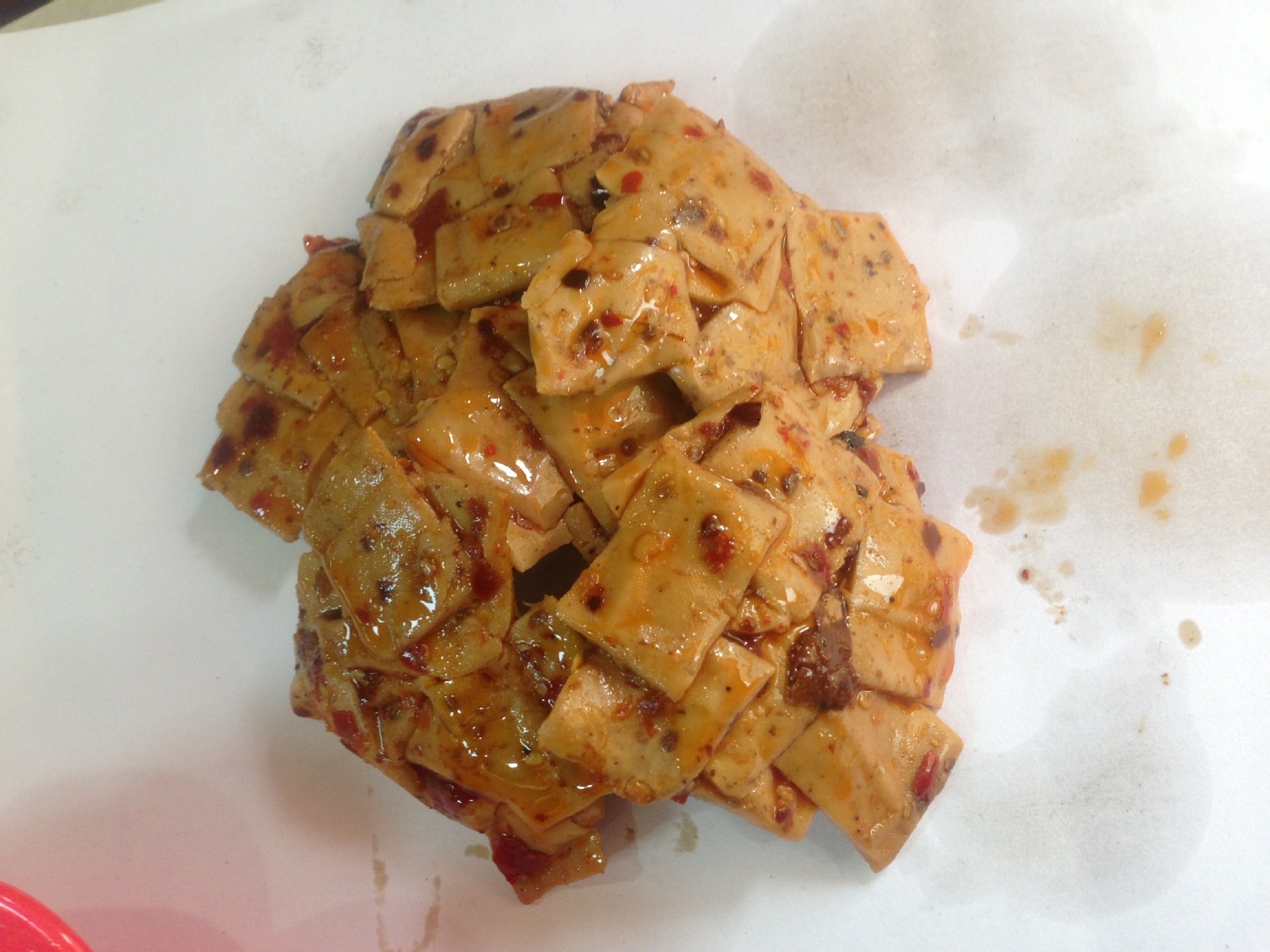 供应重庆特产零食倍爽卤香豆干***豆腐干