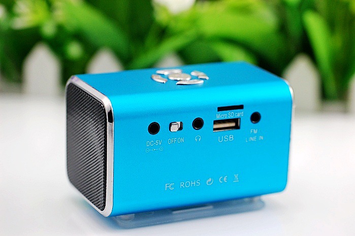 尼芝tt6户外运动音响单车mp3便携式收音机 插卡u盘迷你小音箱晨练