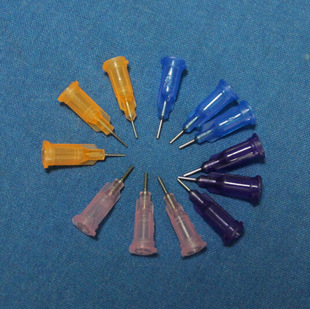 6mm螺口点胶针头 点胶机短针头 1/4英寸