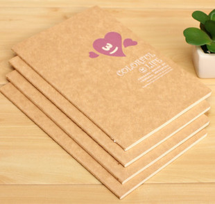 韩国文具 艾派22k多彩生活车线本 笔记本 练习本 12本装 4417