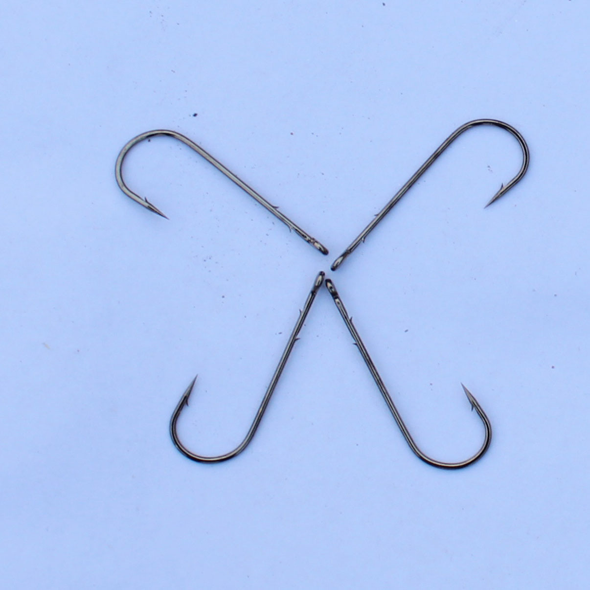 热销批发 特价路亚直柄钩 长柄软饵钩 卷虫海鱼路亚鱼钩