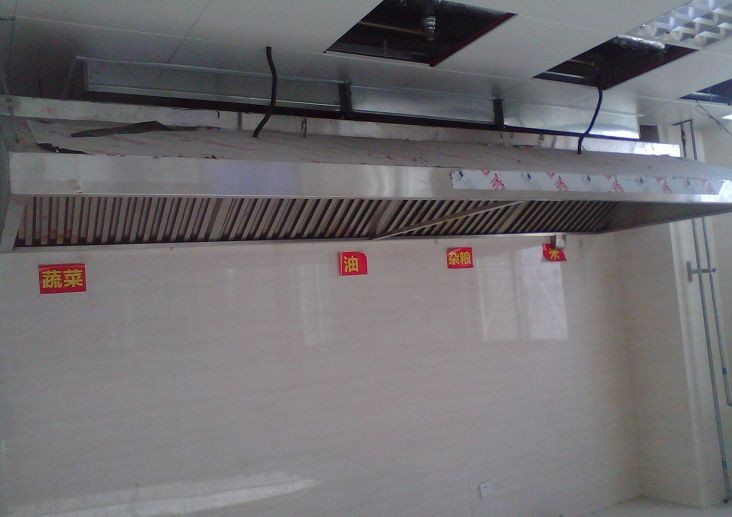 北京厂家供应餐饮厨房集烟罩/不锈钢烟罩/可加工定制安装设计