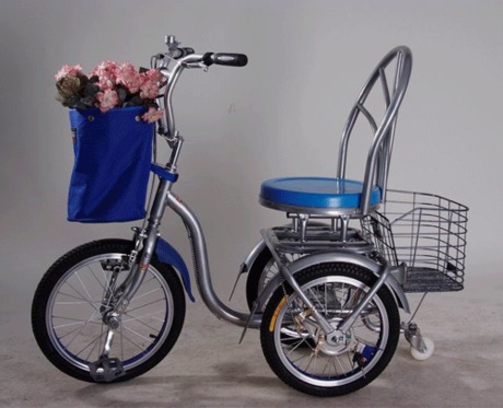 玉龙牌老年人力三轮车 健身车