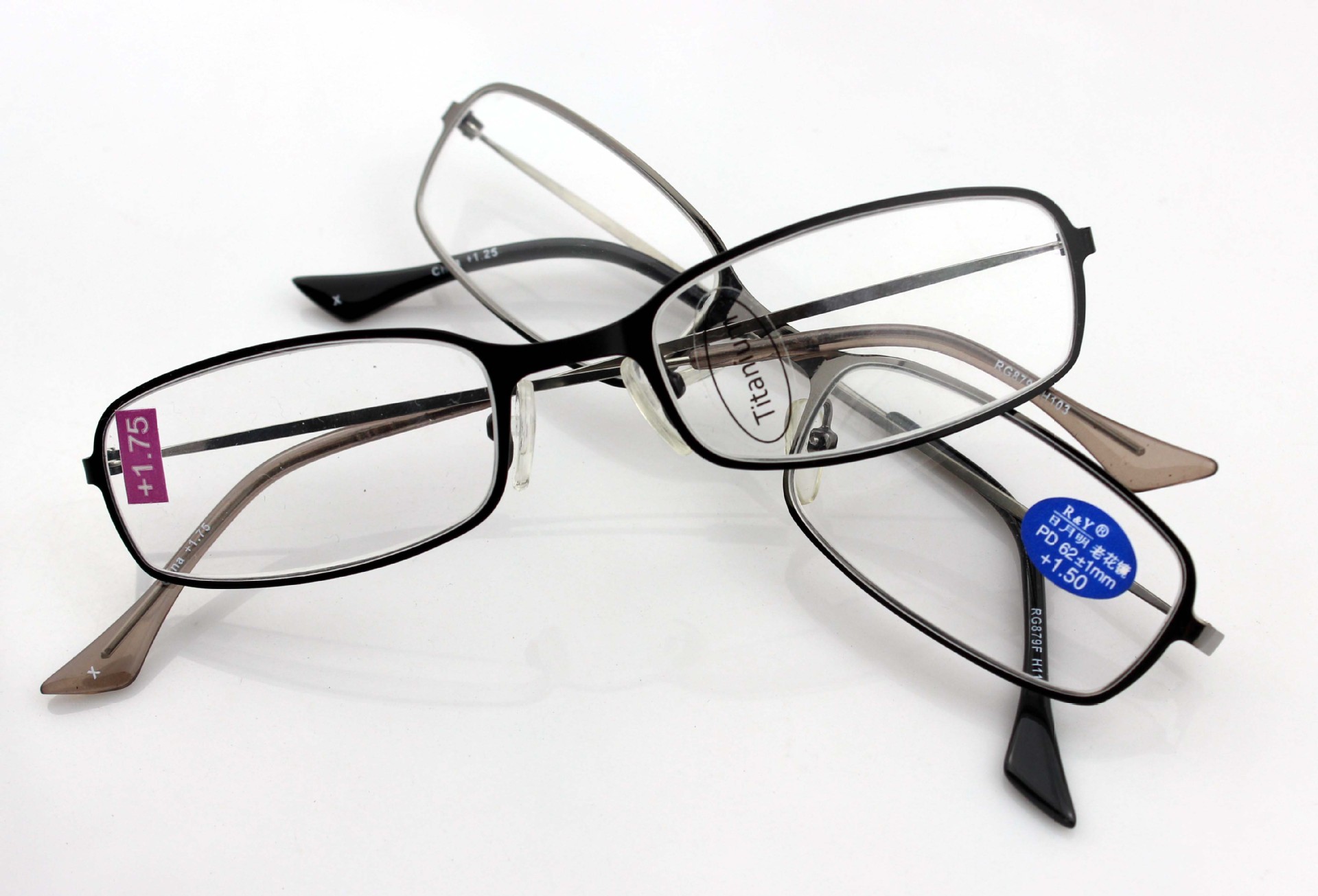 厂家直销老花镜 金属老花镜 品牌高档老花镜批发 日月明老花眼镜