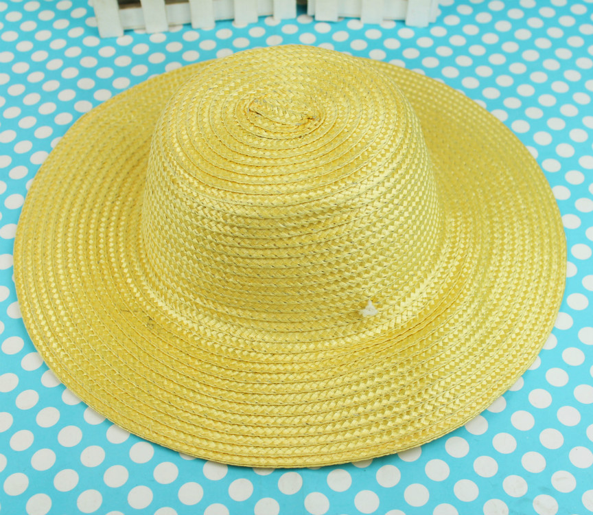 浙江金华农民田园草帽 遮阳防晒 劳保工用帽子 可印字宣传广告草帽