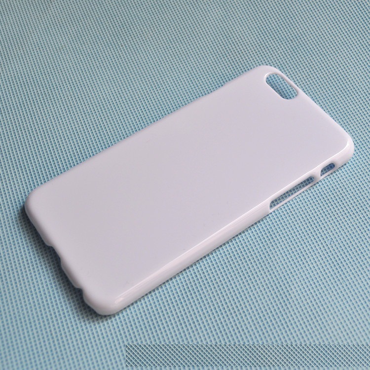 白色手机素材壳 iphone6 光面磨砂单底保护壳 苹果5.5寸手机壳
