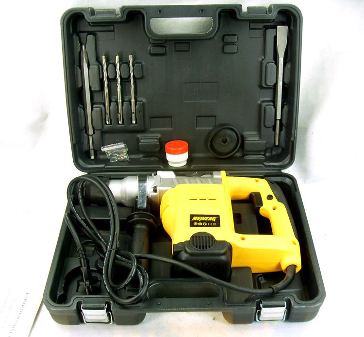 经典美能1500w得伟款电锤 工业级家用电锤电镐两用铝壳铜芯工具箱