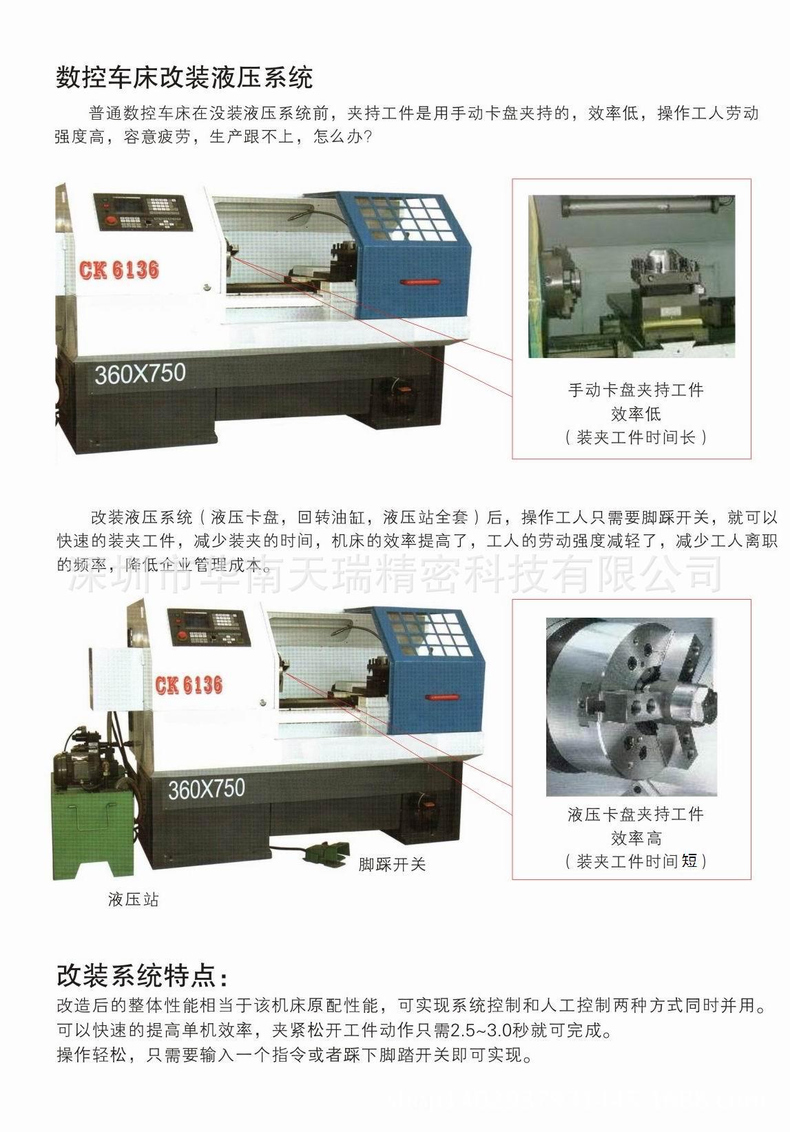 数控车床改装 华南天瑞 专业专注10年改装经验
