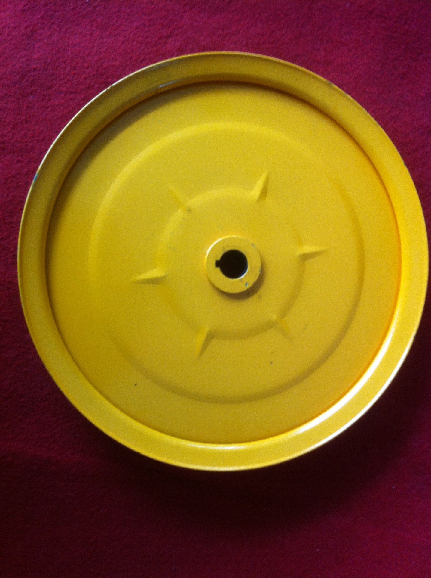 电梯配件 曳引机盘车轮 湖州琦佳电梯