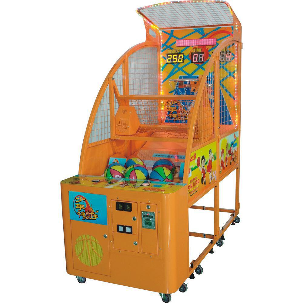 单人投篮机 投币篮球机 儿童投篮游戏机