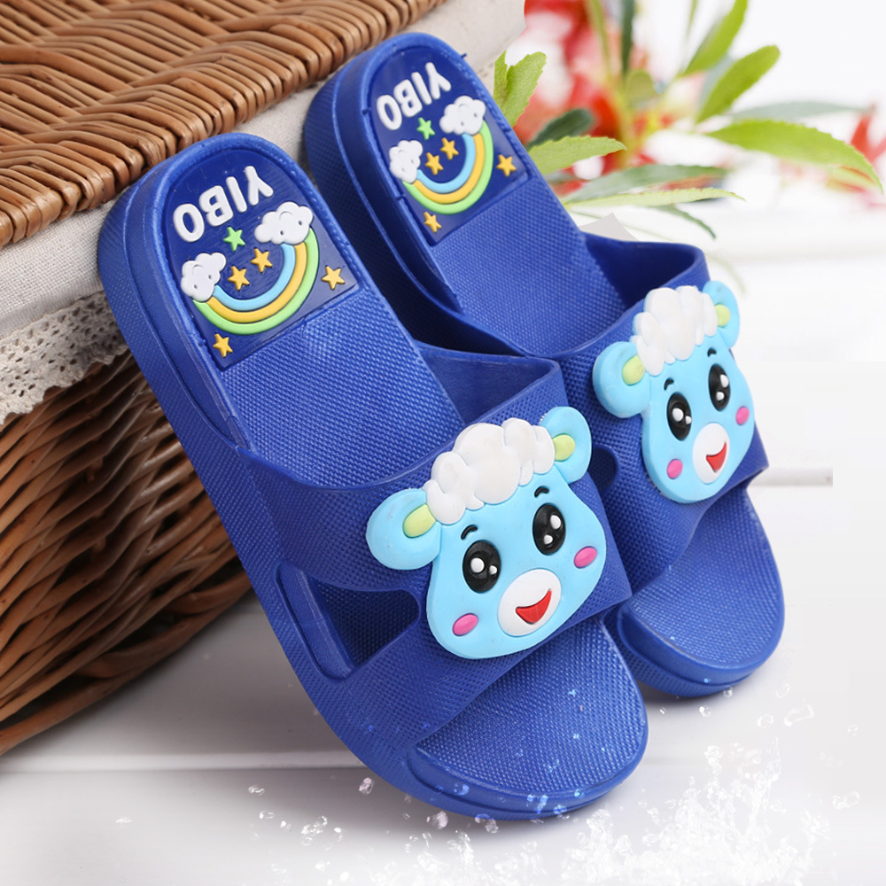 比趣2015新款儿童款可爱卡通美羊羊凉拖鞋c012