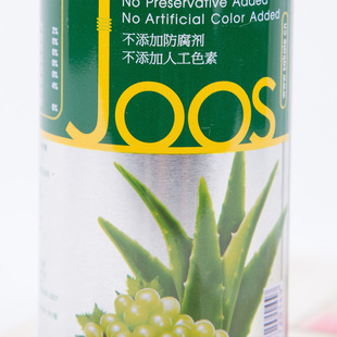 泰国进口 杰事芦荟白葡萄汁饮品 含芦荟果肉 230ml