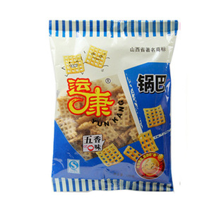 【精品推荐】运康锅巴 102g 五香味 晋香斋 山西特产 休闲小零食