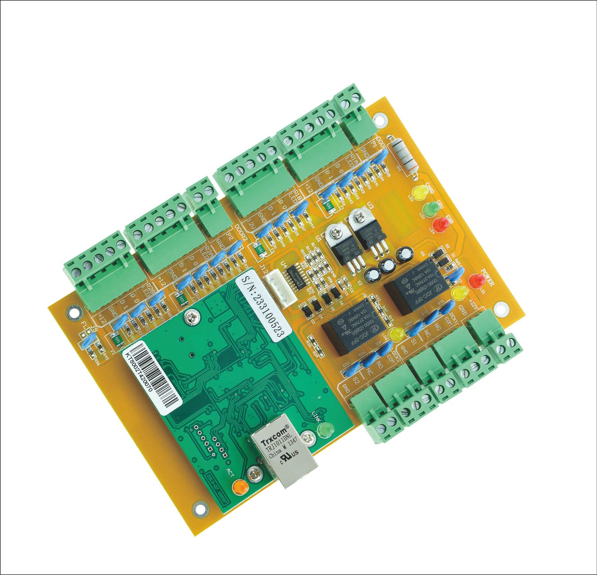 微耕门禁adroitor品牌at8002双门双向门禁控制器