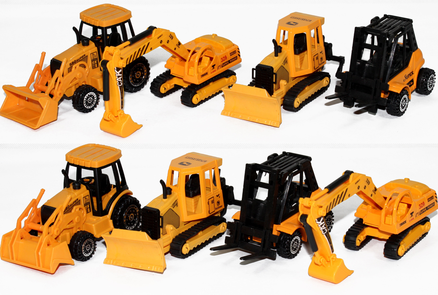 【伙拼】合金模型 儿童玩具合金工程车混装批发混批模型玩具