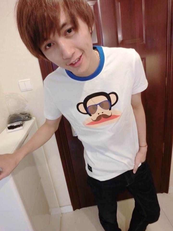 现货2014大嘴巴最新男款 磨毛 男士小胡子t 专柜一比一图片_10