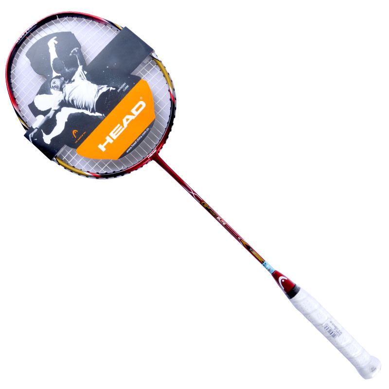 head 海德 gt430 攻守兼备 高碳素纤维羽毛球拍 红色 已穿线
