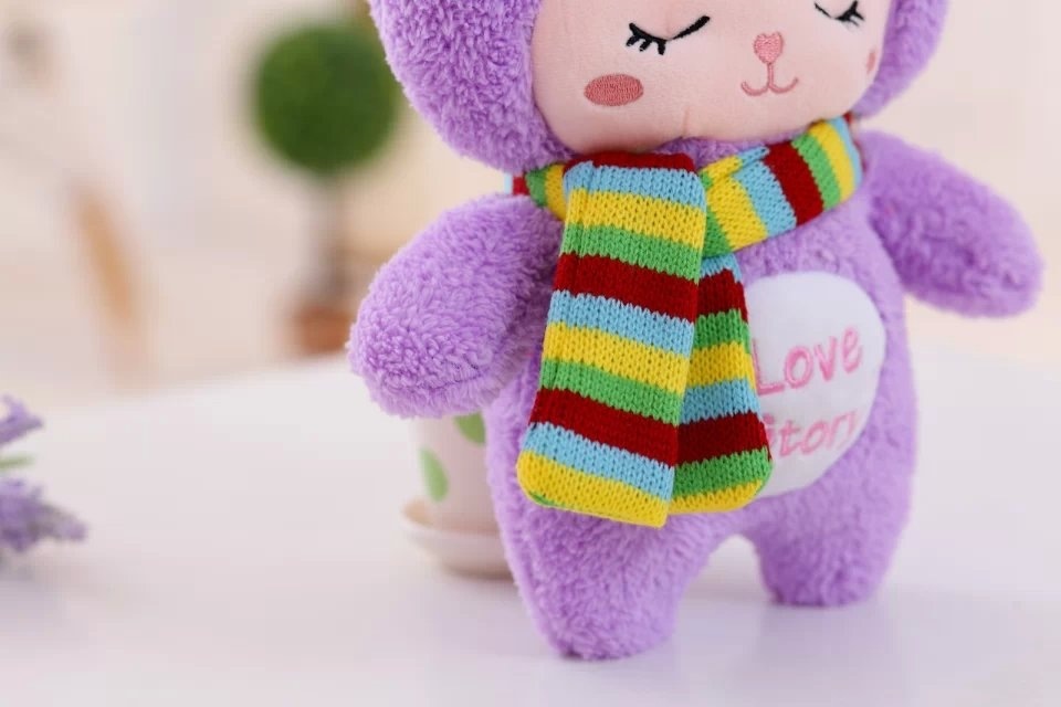 新品特价 厂家直销毛绒玩具批发 可爱小羊咩咩 毛绒羊羊送朋友