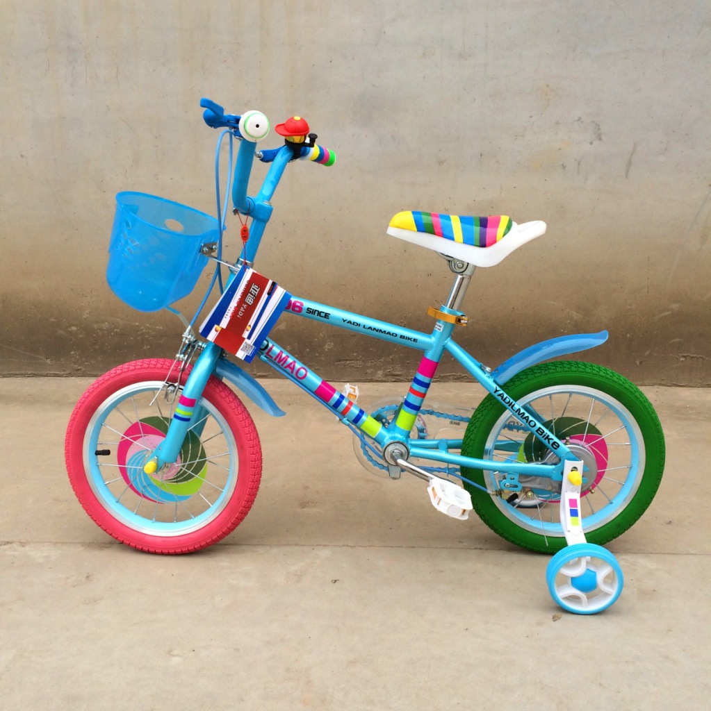 厂家直销淘宝批发七彩虹儿童自行车男女宝宝童车小孩单车婴儿车