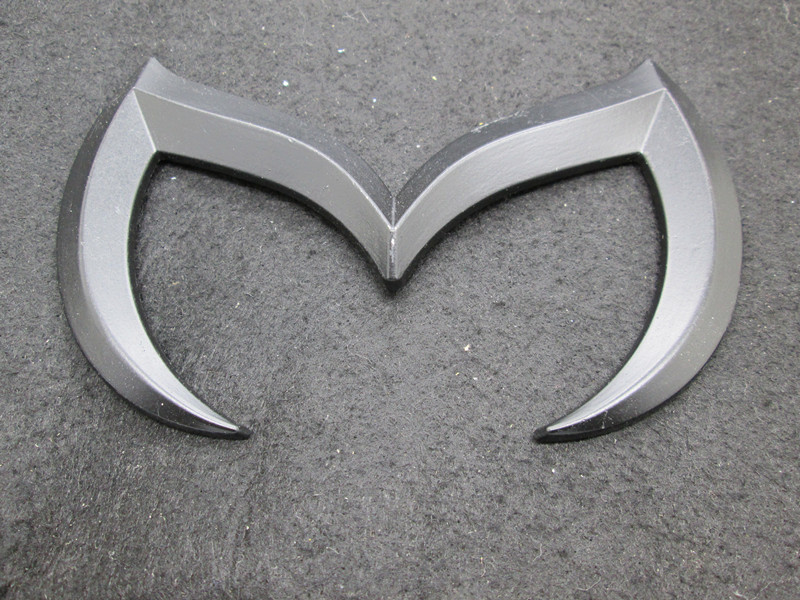 全金属马自达蝙蝠标 马自达后尾标 m2/m3/m6/m5 睿翼 改装车标