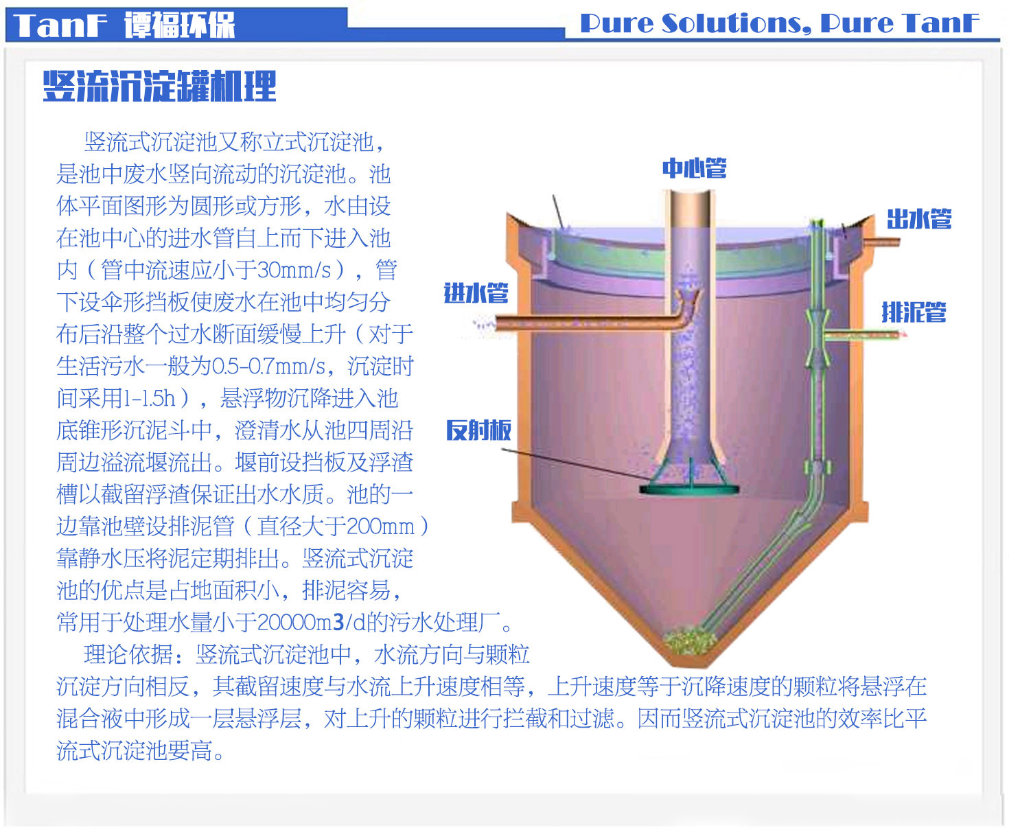 廠家直銷,豎流沉澱罐,豎流沉澱池,汙水處理設備,環保設備