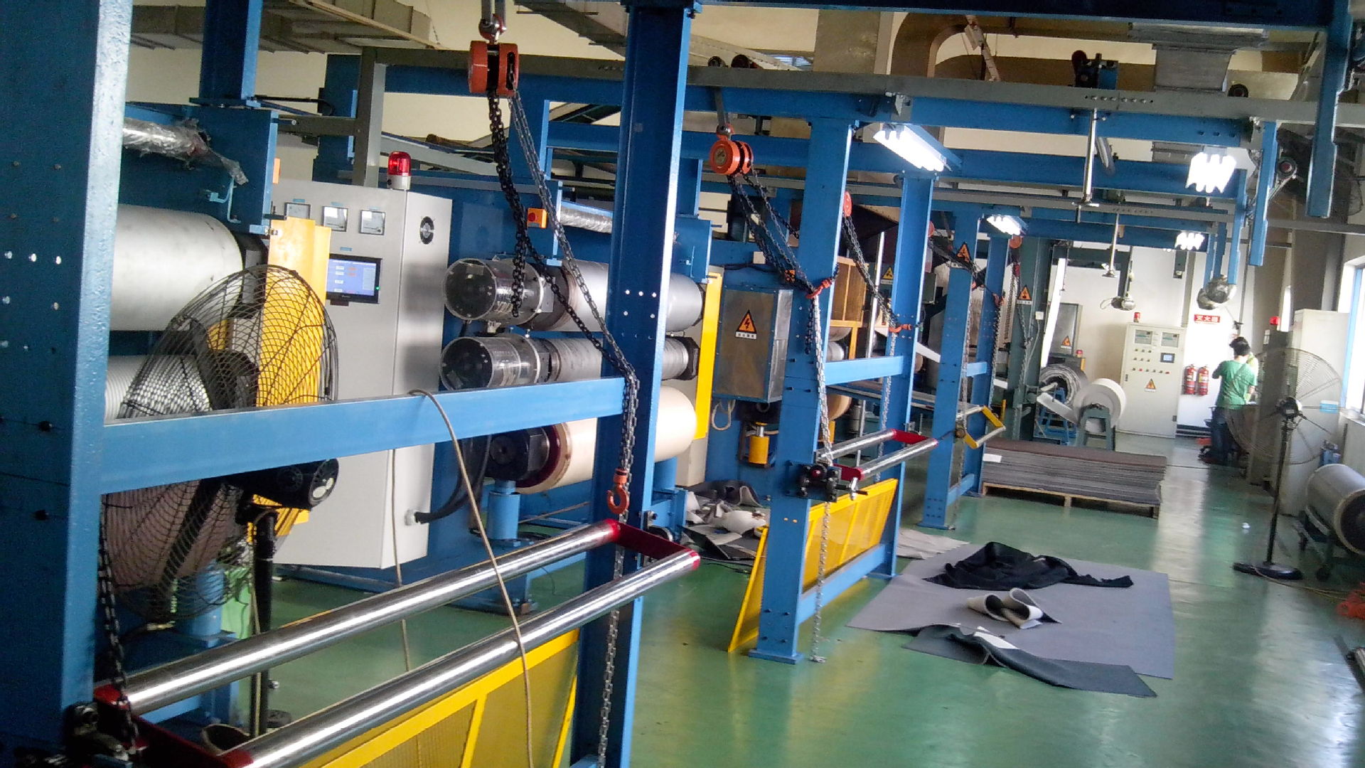 东莞压花机厂家批发 纺织滚压压花机图片_7