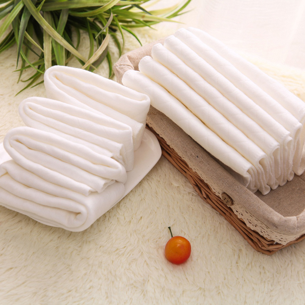 生态棉6层尿片 纯棉吸水透气尿片/新生儿可洗尿布