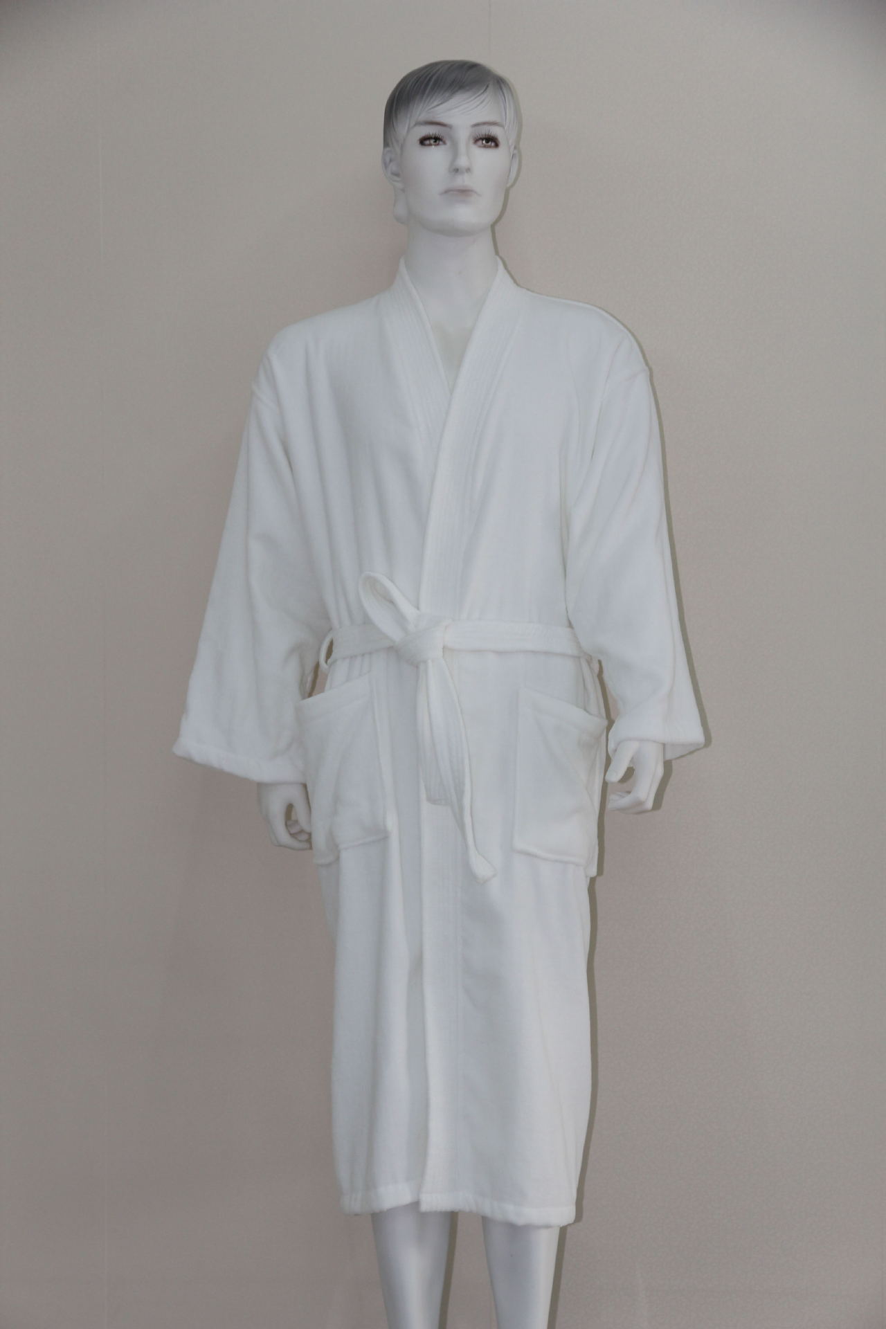 厂家供应优质全棉割绒浴袍 五星酒店浴袍 男女浴袍