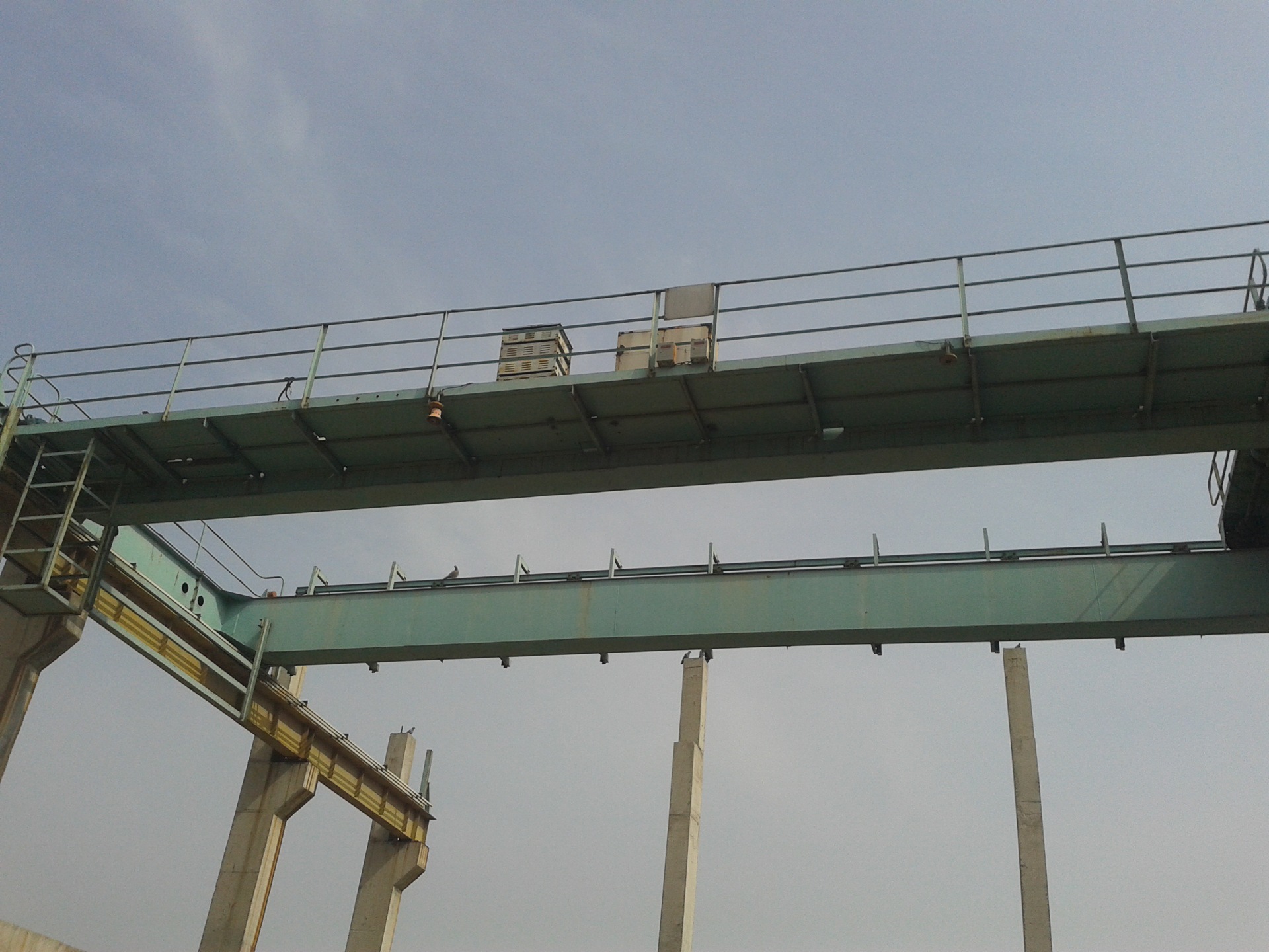 二手10t吨行车18米跨度双桥