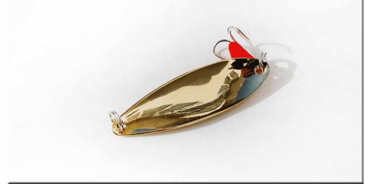 新款光面亮片12g金银两色 匙形亮片(spoon)中鱼路亚亮片批发