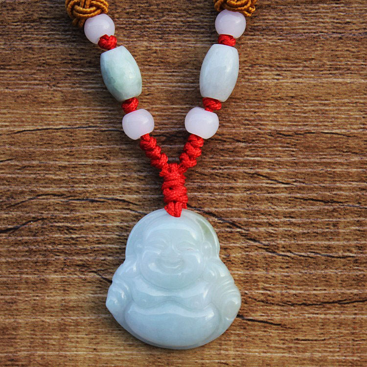 工艺品,礼品 工艺品 玉器工艺品 厂家批发玉石饰品 正品弥勒笑佛翡翠